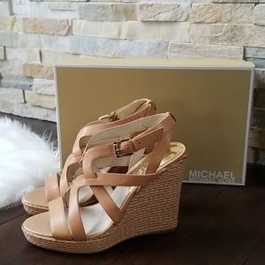 NWOT MICHAEL Michael Kors Espadrille Wedges